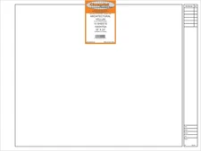 Clearprint (10211222) 1000HTS-A STB-Arch, 18x24 Sheet, 10 Pack