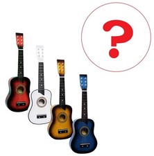 Kindergitarre-verschiedene farben+Ersatzsaite+Pik + EINE ÜBERRASCHUNG (Spiel) 