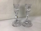 KK25 Pair Vintage Waterford Crystal Candlestick - Candlestick for Home Decor
