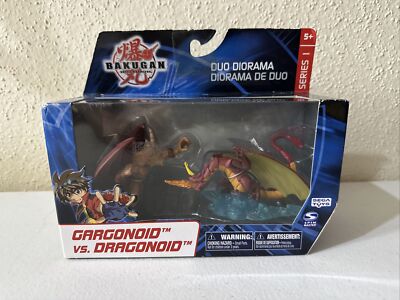 Bakugan Duo Diorama Series 1 Gargonoid vs. Dragonoid Mini Figure 2-Pack