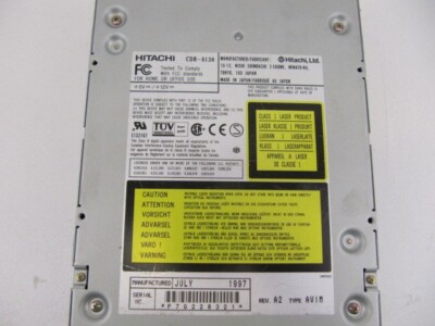 HITACHI Internal CD CD-ROM Drive SATA IDE Optical CDR-8130 Beige