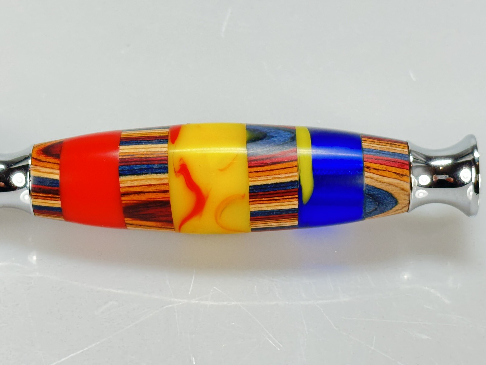 5 Blades Shaving Razor Cartridge Safety Razor Custom Art Wood Resin Epoxy Handle