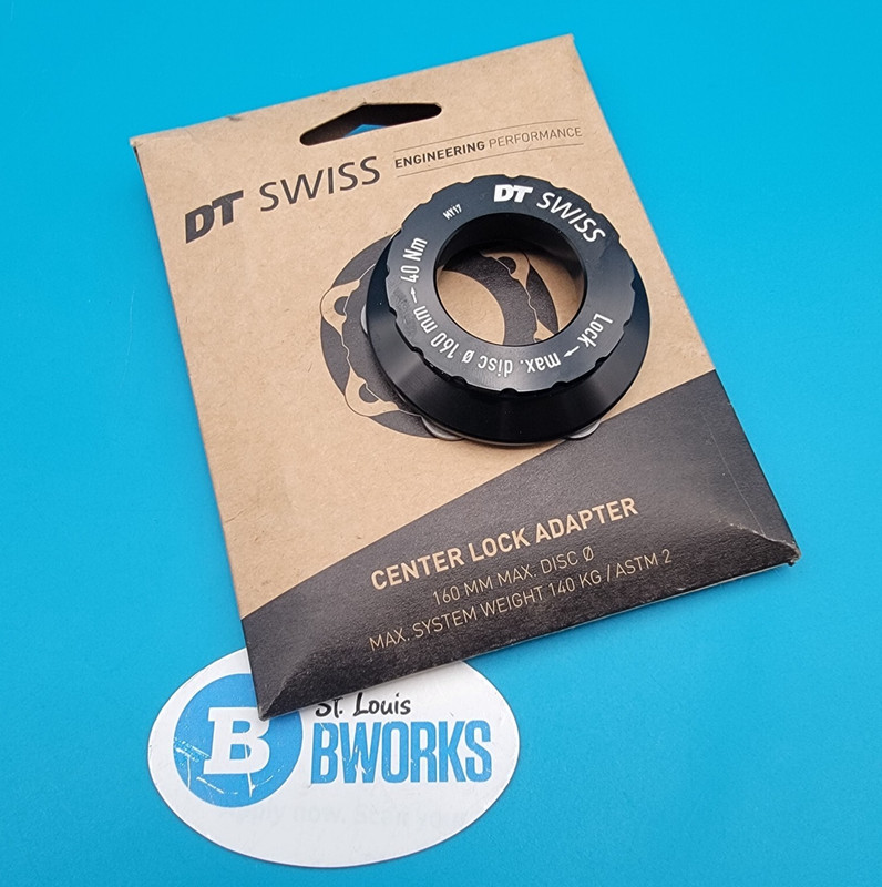 DT Swiss CenterLock to 6 Bolt Adaptor Fits Most QR and 12mm Hubs Max 160mm  f23