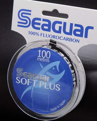 Seaguar Soft Plus Fluorocarbon Angelschnur 50m und 100m Größen