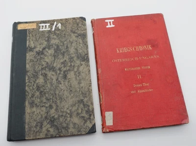Kriegs-Chronik Österreich-Ungarns II+III Theil 2+3 k.u.k. Militärischer Führer - Bild 1 von 4