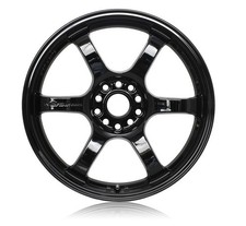 Gram Lights 57dr 17x9.0 38 5x100 Glossy Black Wheel