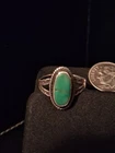Torquise Silver Vintage Ring Unsure of Size