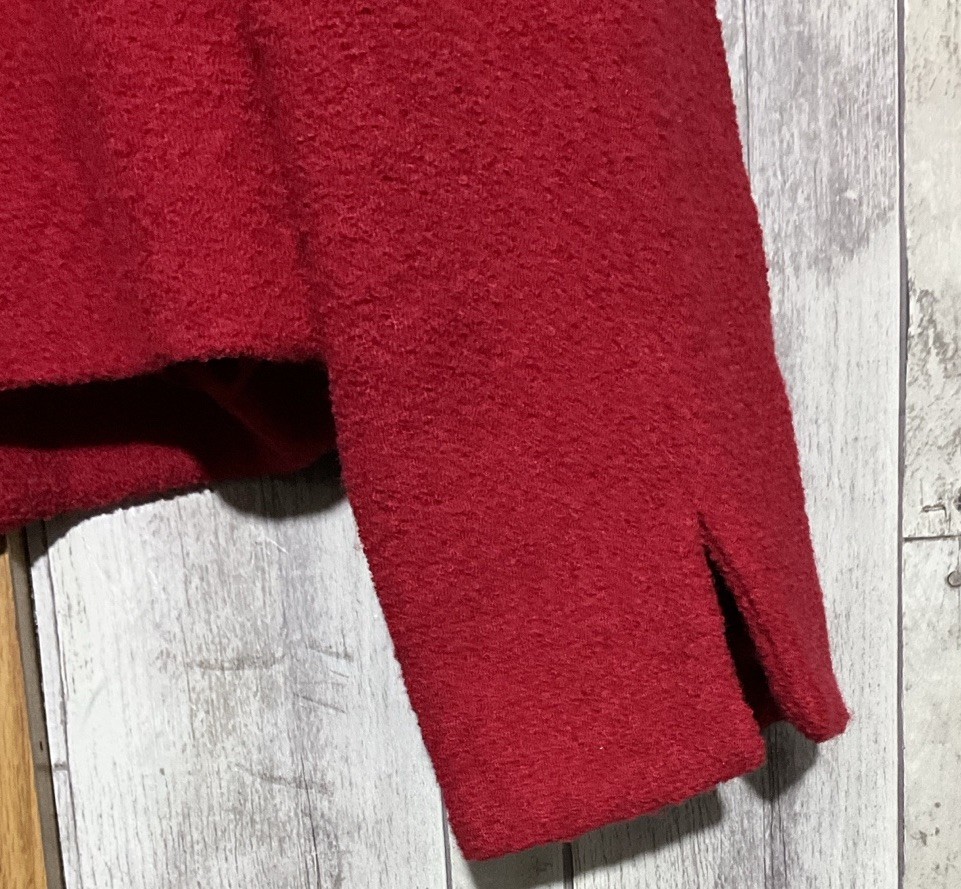 Vintage Pendleton 91% Wool Red Lined Button Front… - image 8