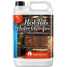 Homefront Hot Tub Spa Pool Water Clarifier Clears Cloudy Dull Water Clarify 5L