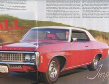 1969 Chevrolet Impala 454 Hardtop 6 Pg Article