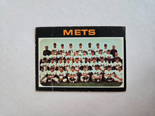 TEAM CARD 1971 TOPPS BASEBALL CARD #641 NEW YORK METS