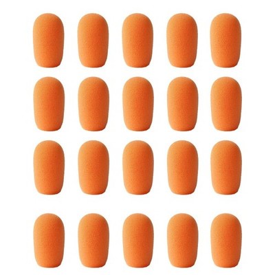 SupremeFit  Headset Mic APRICOT Foam Windscreens - SMALL - 20-PAK CLOSEOUT