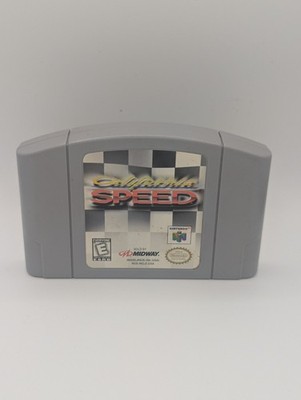California Speed - N64 Nintendo 64,  Authentic OEM Cartridge, Next Day Shipping