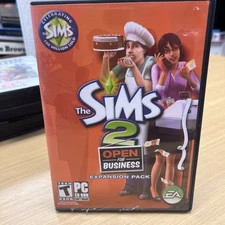 The SIMS 2 Open For Business PC Game Expansion Pack 2006. BRAND NEW SEALED 