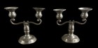 Vintage Pair of Kirk Candlestick Holders American Pewter Guild LTD Model No. 150 — photo 1