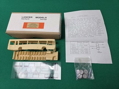 Lancer Models Spurweite OO Resin Plaxton Verde B49F Bus Modelleisenbahn Bausatz A/F
