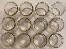OUI yogurt jars x12 5 oz- Very clean-no labels-DIY-projects-candles - crafts