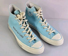 Golf Le Fleur Converse Chuck Taylor High Top shoes Camp Flog Blue US Men Size 10