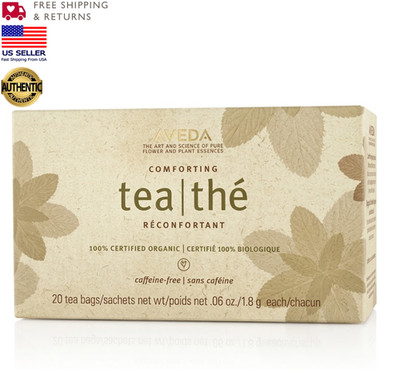 Aveda Comforting Herbal Tea Tisane Caffeine-Free Organic 20 Sachets | EXP 8/2027