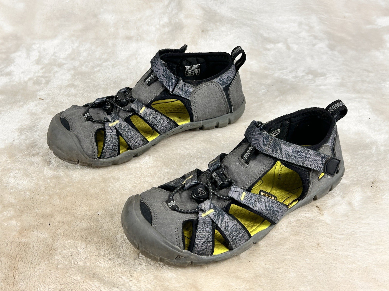 Scarpe sandali Keen Seacamp CNX punta chiusa outdoor escursionismo 1026321 ragazzi giovani taglia 3