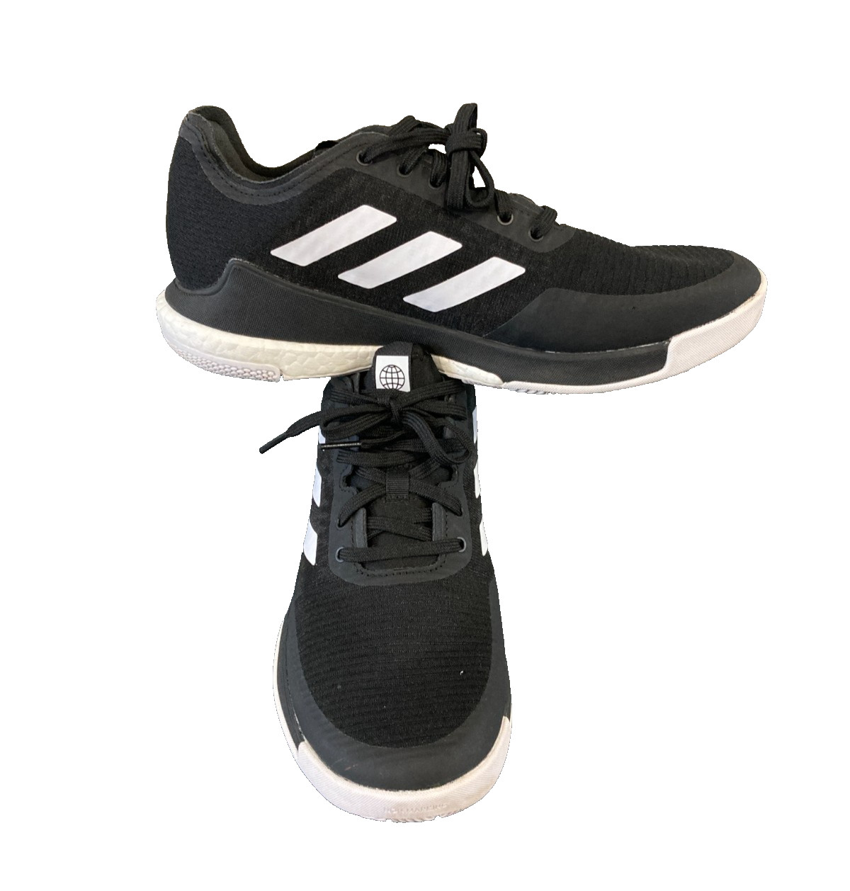 Adidas Womens Crazyflight Athletic Volleyball Shoes Size 8.5 Black FY1638 UNB Adidas Womens Crazyflight Athletic Volleyball Shoes Size 8.5 Black FY1638 UNB