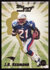 2000 Topps Stars #173 J.R. Redmond Rookie Card. rookie card picture