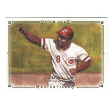2008 Upper Deck Masterpieces - JOE MORGAN - Cincinnati Reds
