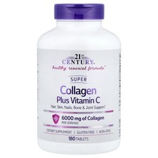 Super Collagen Plus Vitamin C, 180 Tablets