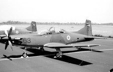 SLOVENIAN AF, Pilatus PC-9, L9-63, in 1999, 35mm size NEGATIVE