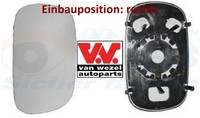 VAN Wezel 1636830 Spiegelglas FüR AußEnspiegel Rechts FüR Fiat