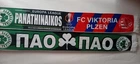 PANATHINAIKOS VIKTORIA PLZEN  SHILKY  SCARF  11/12/2025 EUROPA LEAGUE NEW ATHENS