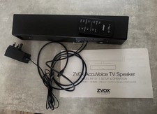 ZVOX AccuVoice AV157 TV Speaker with Hearing Aid Technology w/ Remote 