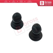 2 Pcs Manual Side Wing Mirror Adjuster Knob Cover 98ab17b718ab For Ford Focus 1