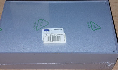 TEKO Anschlusskasten Gehäuse 363 aus Kunststoff grau mit Abdeckung, 523976