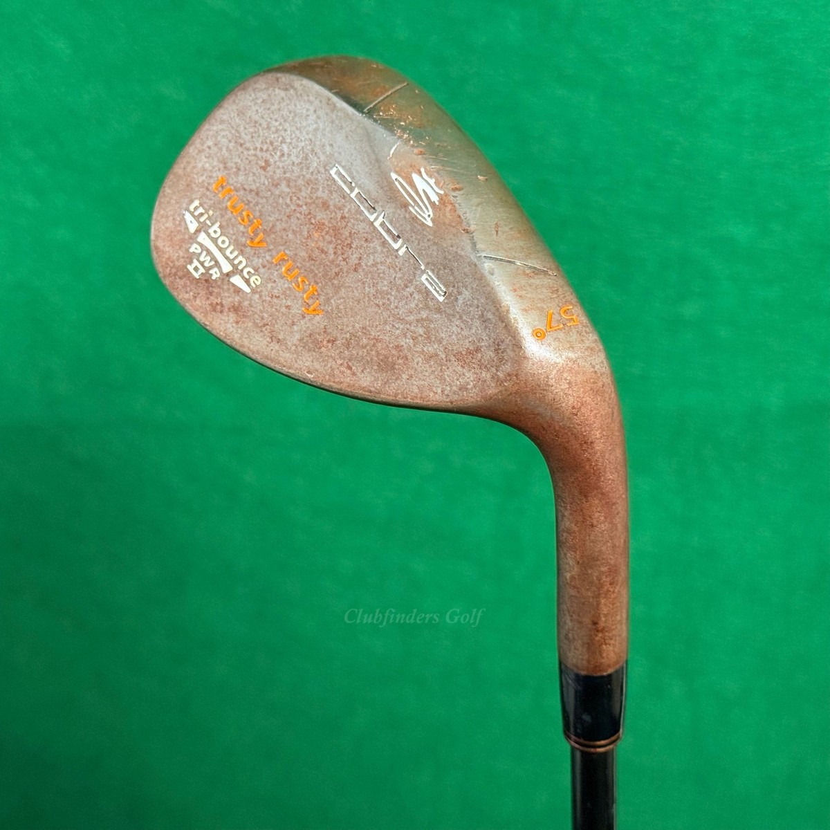 Cobra Trusty Rusty 57°ウェッジ 中古 Cobra Trusty Rusty Tri-Bounce PWR II 57° Lob Wedge Dynamic Gold