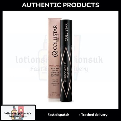 Collistar Milano Impeccable WATERPROOF Black Mascara 12ml Neu und Originalverpackt