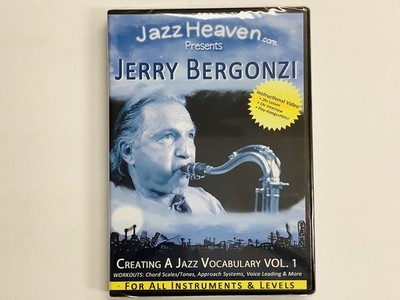 ''BRAND NEW'' Jerry Bergonzi: Creating a Jazz Vocabulary - Vol. 1 (DVD) SEALED