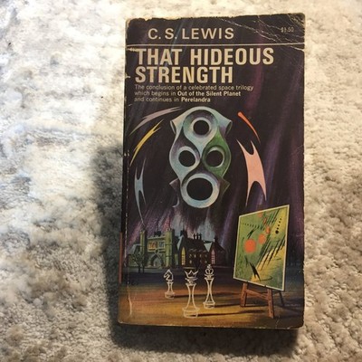 That Hideous Strength C.S. Lewis 1973 Macmillan Paperbacks Sci-Fi Fantasy PB SF