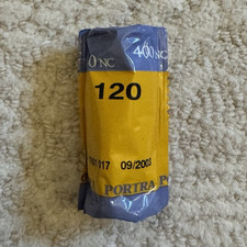 Kodak Portra 120 Print Color Negative Film 400 ISO 16 Exp 09/2003