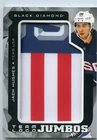 2025-26 Black Diamond Jack Hughes Jumbo 4 Nations Face Off USA Jersey #TL-JH