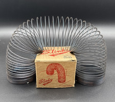 Slinky Collectors Edition Black Metal Made in USA James Industries