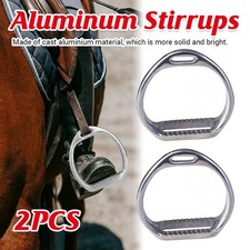 Aluminium Stirrups 2 Pack Cast Aluminium Horse Riding Equestrian Durable Premium