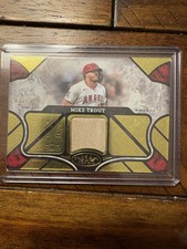 2025 Topps Tier One #T1R-MT Mike Trout Tier One Relics