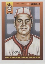 1996 St Louis Browns Historical Society 1944 AL Champions Joe Schultz #18 0q3