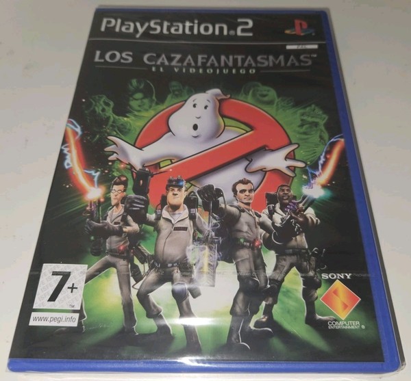 LOS CAFATANTASMAS GHOSTBUSTERS PS2 NUEVO PRECINTADO SEALED PAL ESPAÑA SONY PS 2