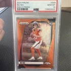 2024 Panini Prizm - Denver Broncos - Bo Nix # 309 Rookie Disco Prizm Color Match