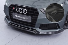Cup Spoiler Lippe Front Schwert Carbon mit ABE für Audi S1 8X CSL819-C