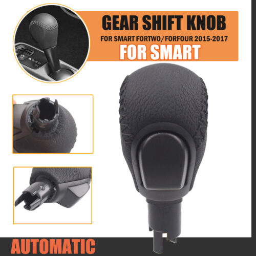 AT For Smart Fortwo/Forfour 2015 2016-2017 Gear Shift Knob Lever Shifter Boot - 第 2/9 張圖片