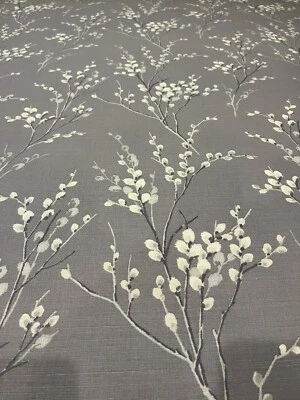 Laura Ashley Pussy Willow Pale iris Fabric (per Metre)