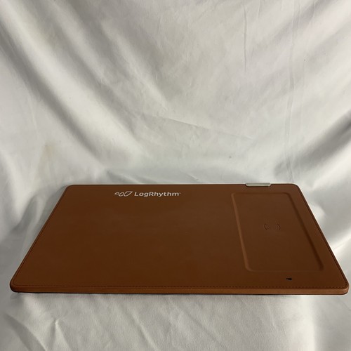 Wireless Charger 2in1 Mouse Pad QI Wireless Charging Faux Leather iPhone Android - Picture 4 of 12